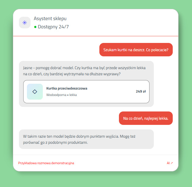 czat ai dla prestashop