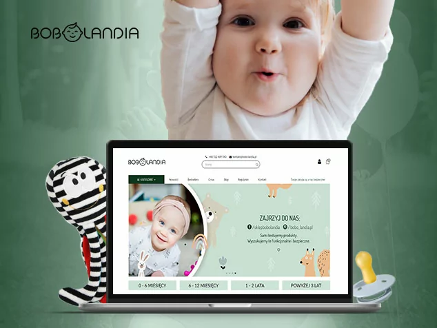 Bobolandia - sklep zrealizowany na systemie Prestashop Bobolandia